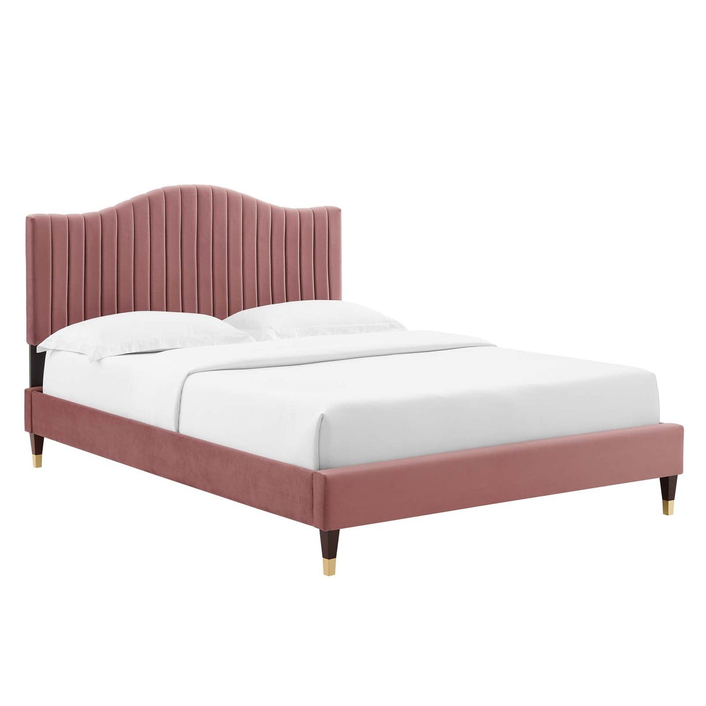 Juniper Channel Tufted Performance Velvet Full Platform Bed By Modway | Beds |