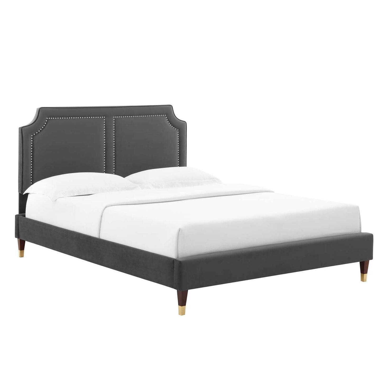 Novi Performance Velvet Twin Bed By Modway - MOD-6793 | Beds | Modishstore