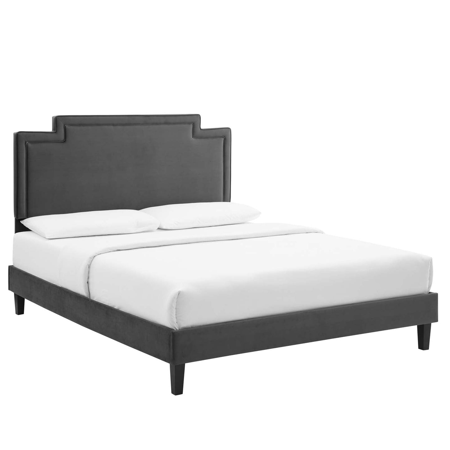 Liva Performance Velvet Twin Bed By Modway - MOD-6801 | Beds