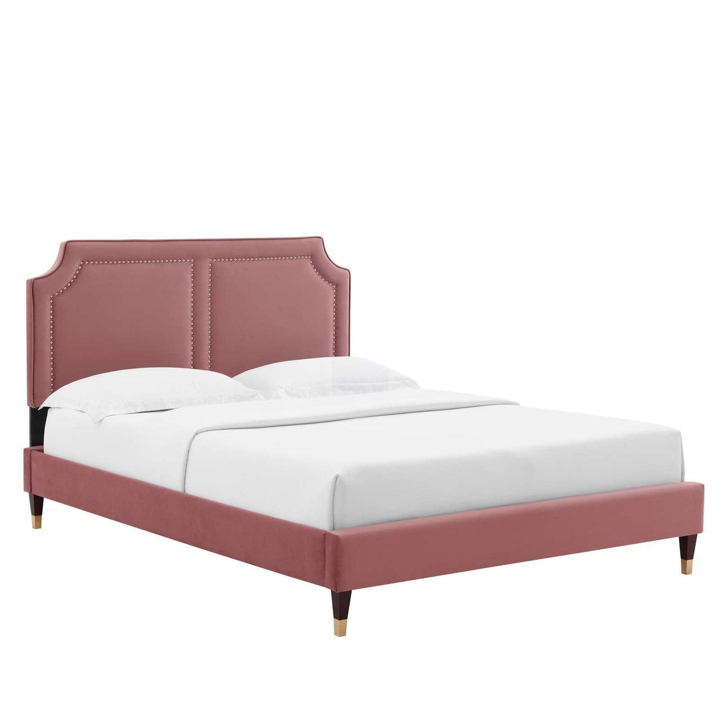 Novi Performance Velvet King Bed By Modway - MOD-6838 | Beds | Modishstore - 2