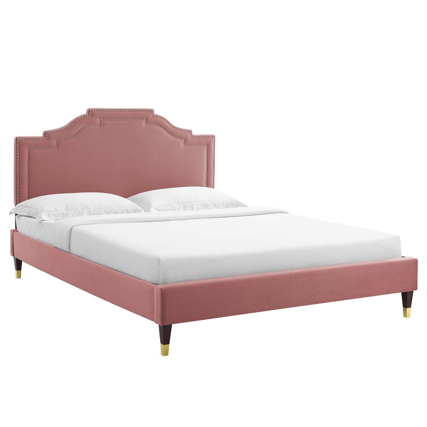 Adelaide Performance Velvet Full Platform Bed By Modway - MOD-6857 | Beds - 2