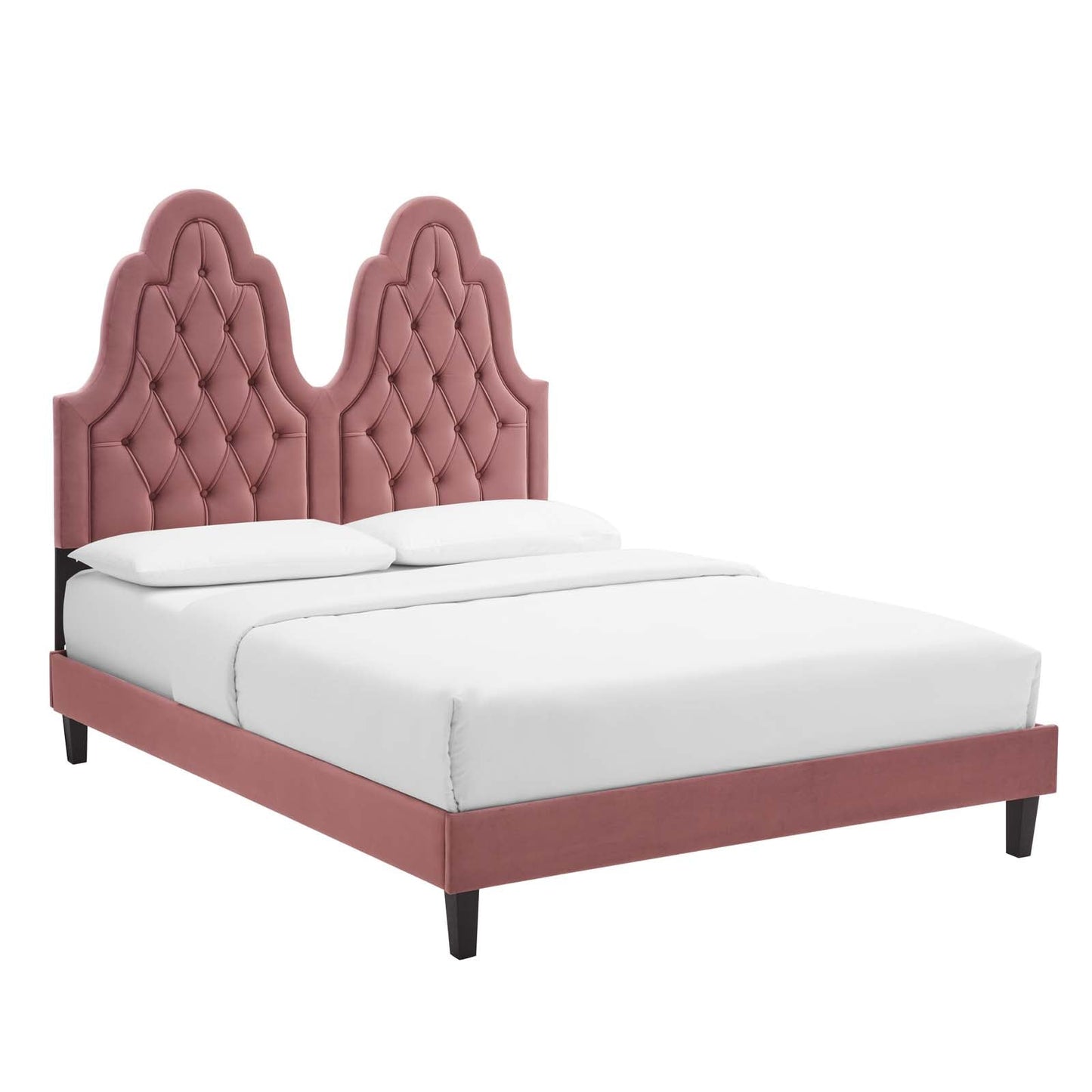 Modway Alexandria Tufted Performance Velvet Twin Platform Bed | Beds |