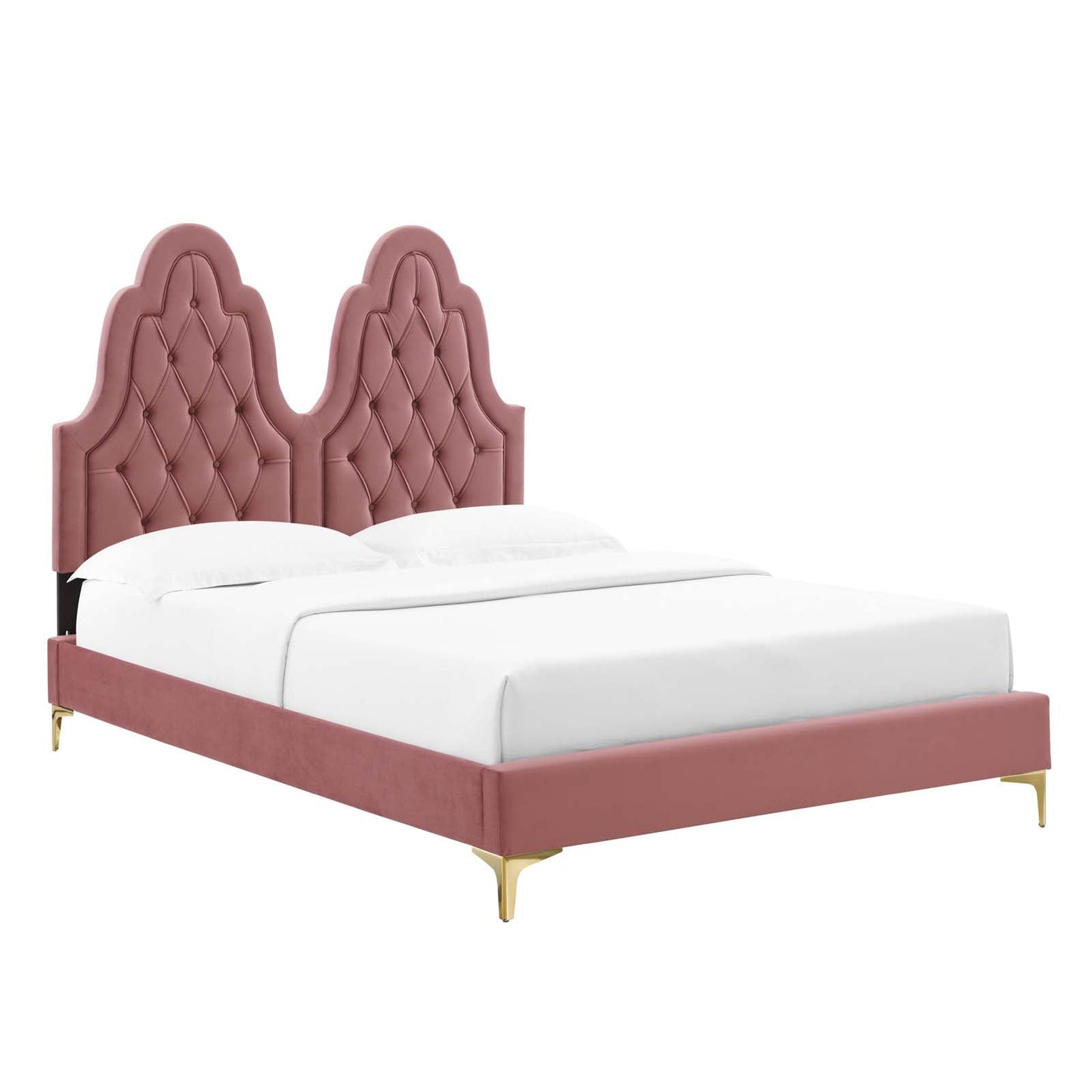 Modway Alexandria Tufted Performance Velvet King Platform Bed | Beds |