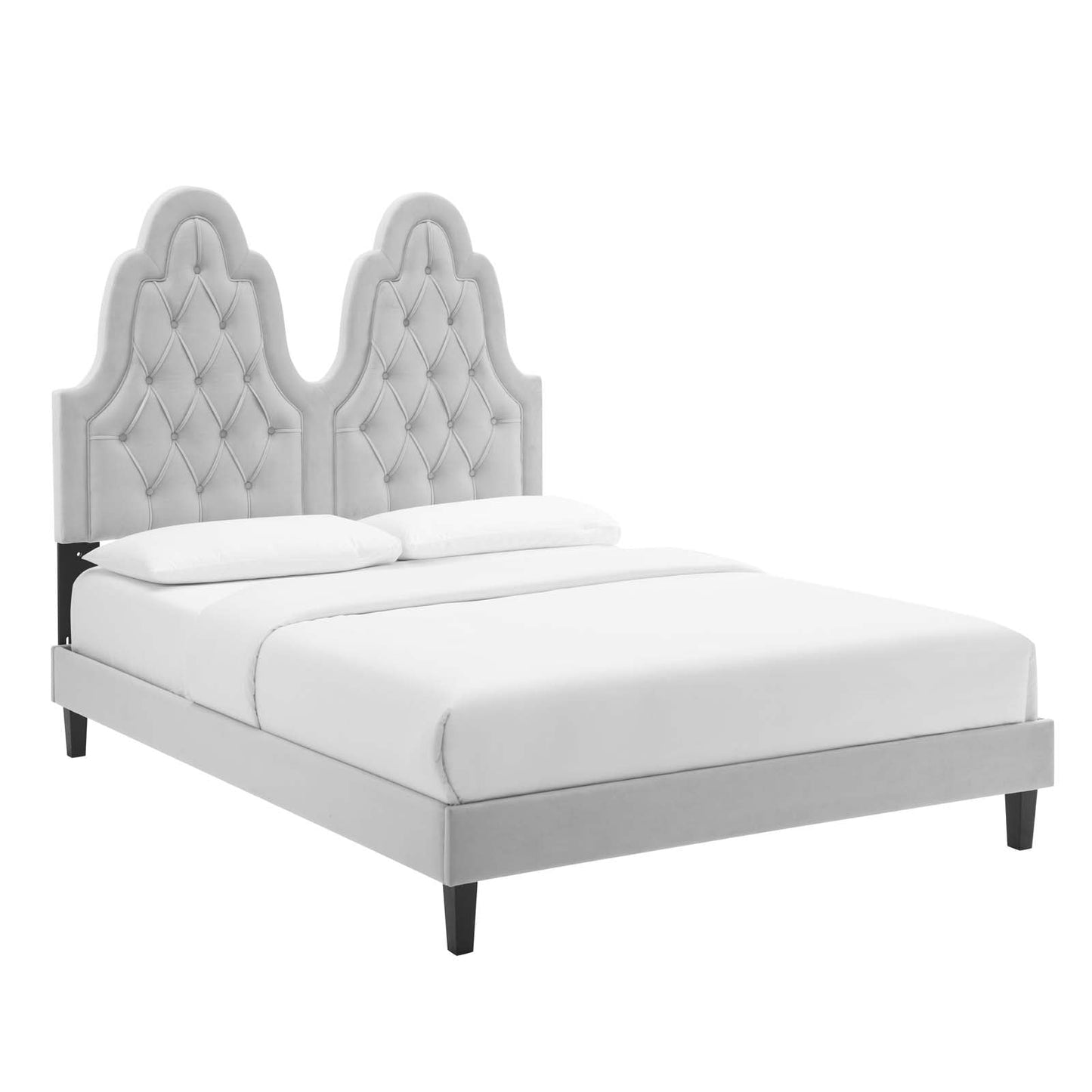 Modway Alexandria Tufted Performance Velvet King Platform Bed | Beds |