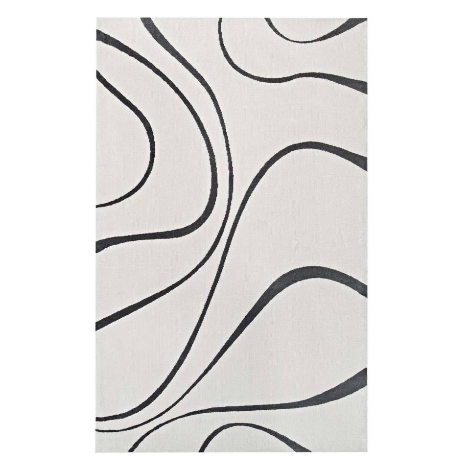 Modway Therese Abstract Swirl 8x10 Area Rug | Rugs | Modishstore-2