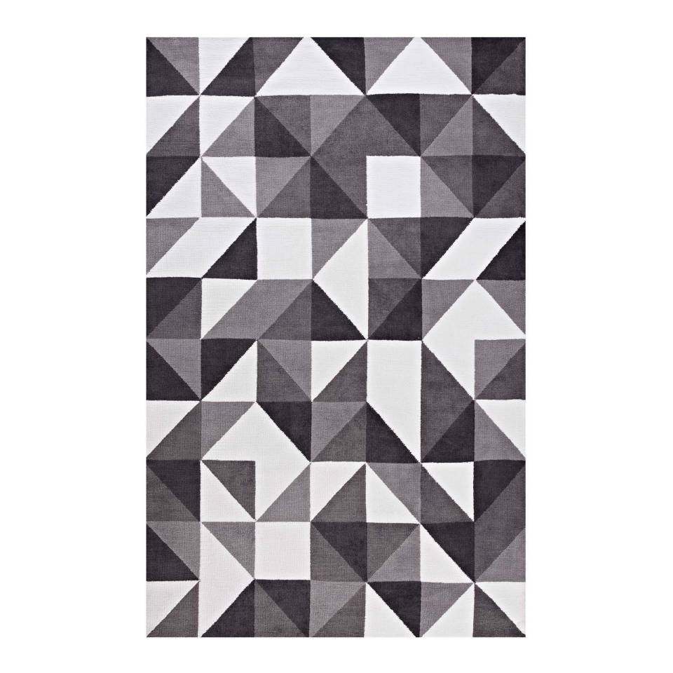 Modway Kahula Geometric Triangle Mosaic 8x10 Area Rug | Rugs | Modishstore