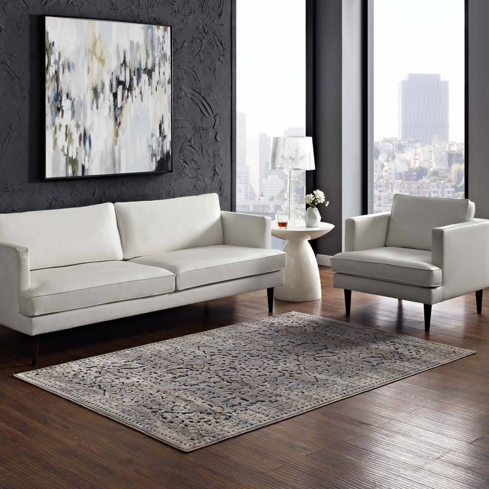 Modway Margarida Distressed Vintage Turkish 8x10 Area Rug | Rugs | Modishstore