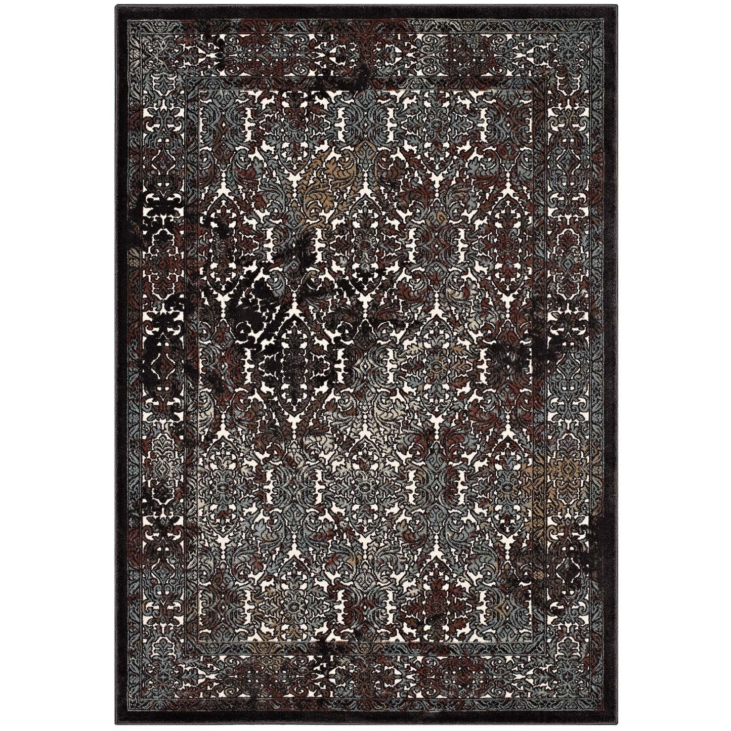 Modway Westia Ornate Turkish 5x8 Vintage Area Rug | Rugs | Modishstore