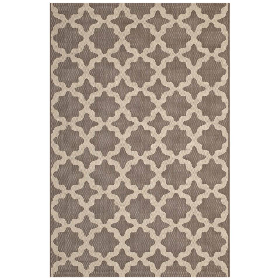 Modway Cerelia Moroccan Trellis 8x10 Indoor and Outdoor Area Rug | Rugs