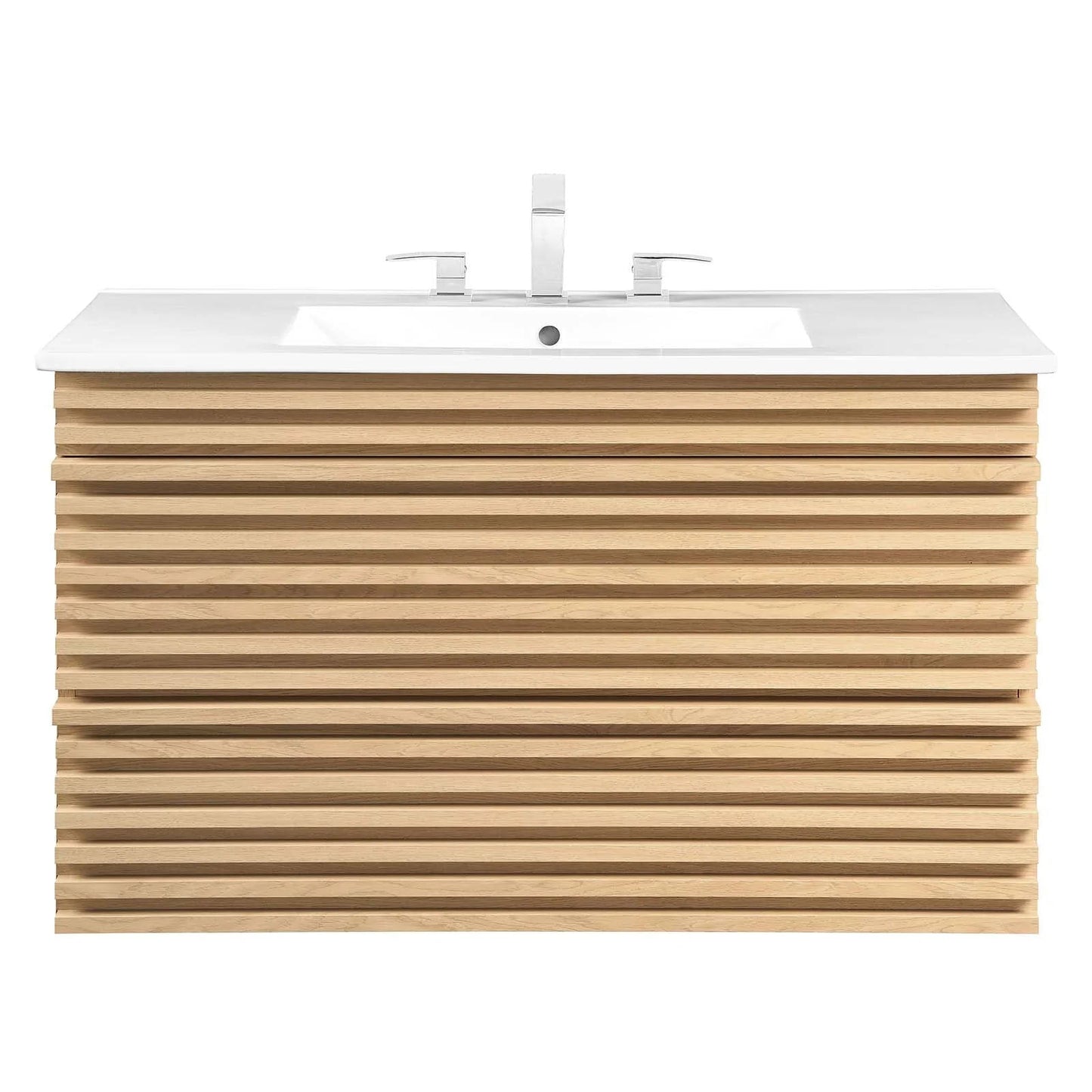 Modway Render 36" Wall-Mount Bathroom Vanity | Bathroom Accessories | Modishstore-2