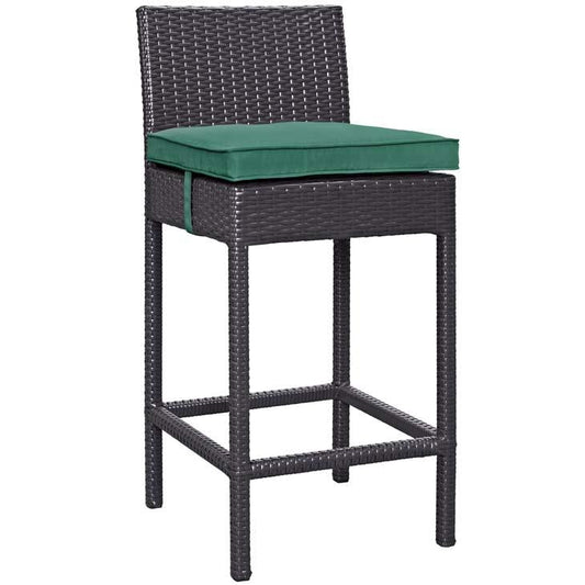 Modway Convene Outdoor Patio Bar Stool | Outdoor Stools & Benches | 