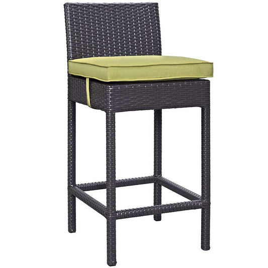 Modway Convene Outdoor Patio Bar Stool | Outdoor Stools & Benches | 