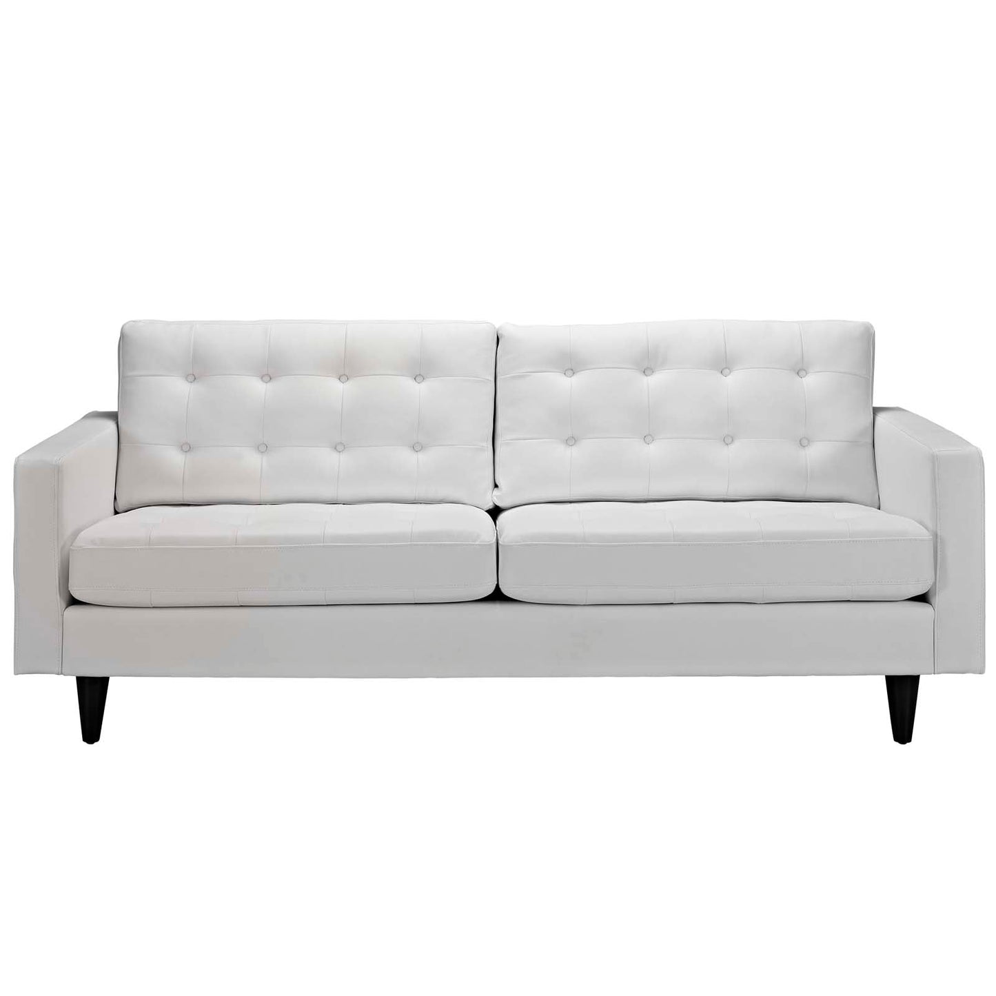 Modway Empress Leather Sofa | Sofas | 