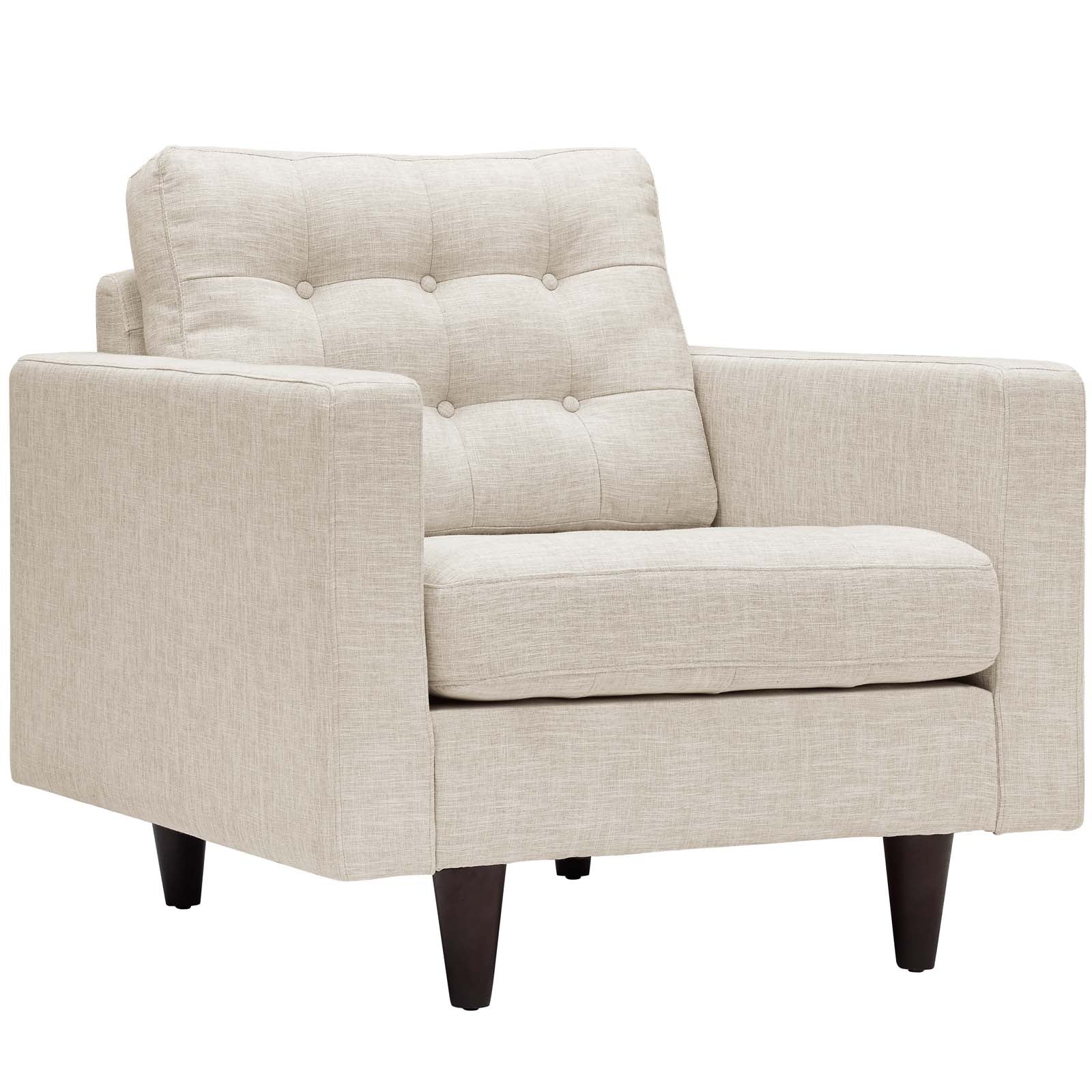 Modway Empress Upholstered Armchair | Armchairs | 