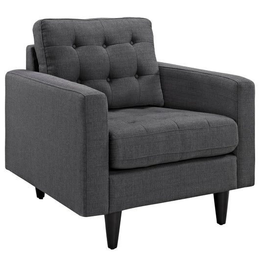 Modway Empress Upholstered Armchair | Armchairs | 