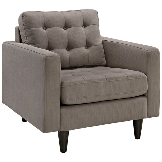 Modway Empress Upholstered Armchair | Armchairs | 