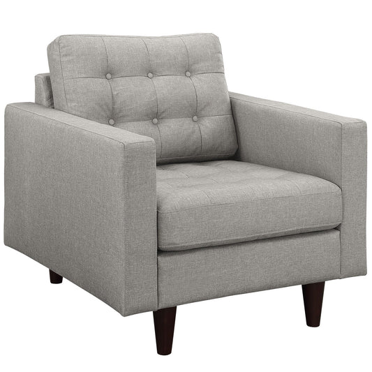 Modway Empress Upholstered Armchair | Armchairs | 