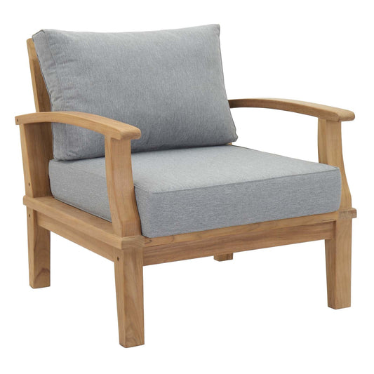 Marina Outdoor Patio Teak Armchair By Modway | Outdoor Chairs