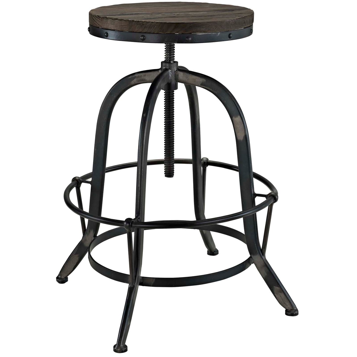 Modway Collect Wood Top Bar Stool | Bar Stools | 