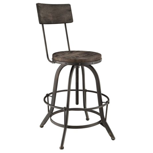 Modway Procure Wood Bar Stool | Bar Stools | Modishstore-11
