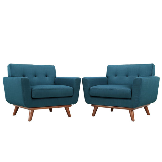 Modway Engage Armchair Wood - Set of 2 - EEI-1284 | Armchairs | 