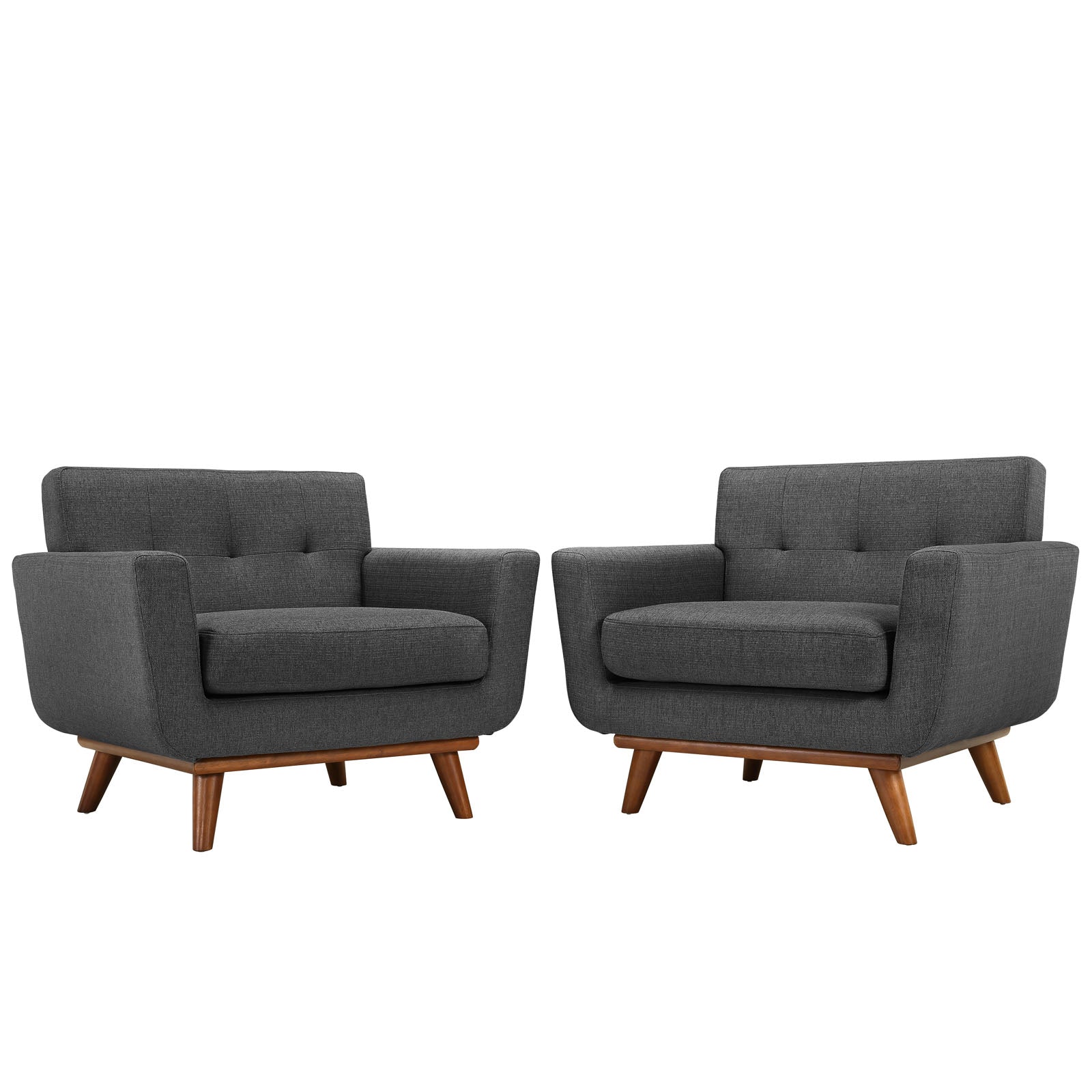 Modway Engage Armchair Wood - Set of 2 - EEI-1284 | Armchairs | 