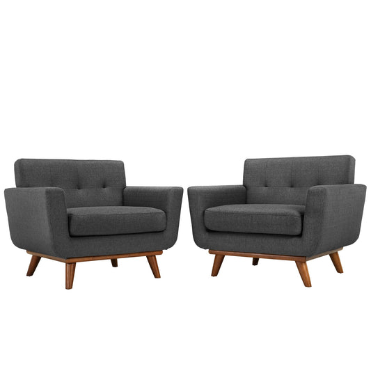 Modway Engage Armchair Wood - Set of 2 - EEI-1284 | Armchairs | 