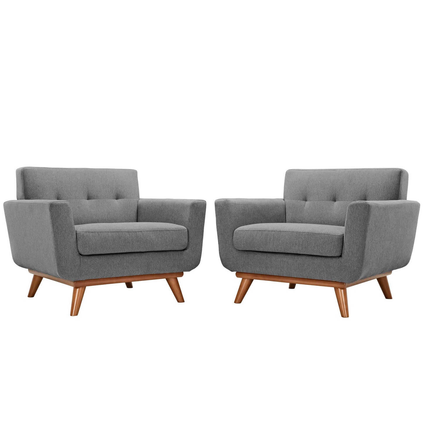 Modway Engage Armchair Wood - Set of 2 - EEI-1284 | Armchairs | 