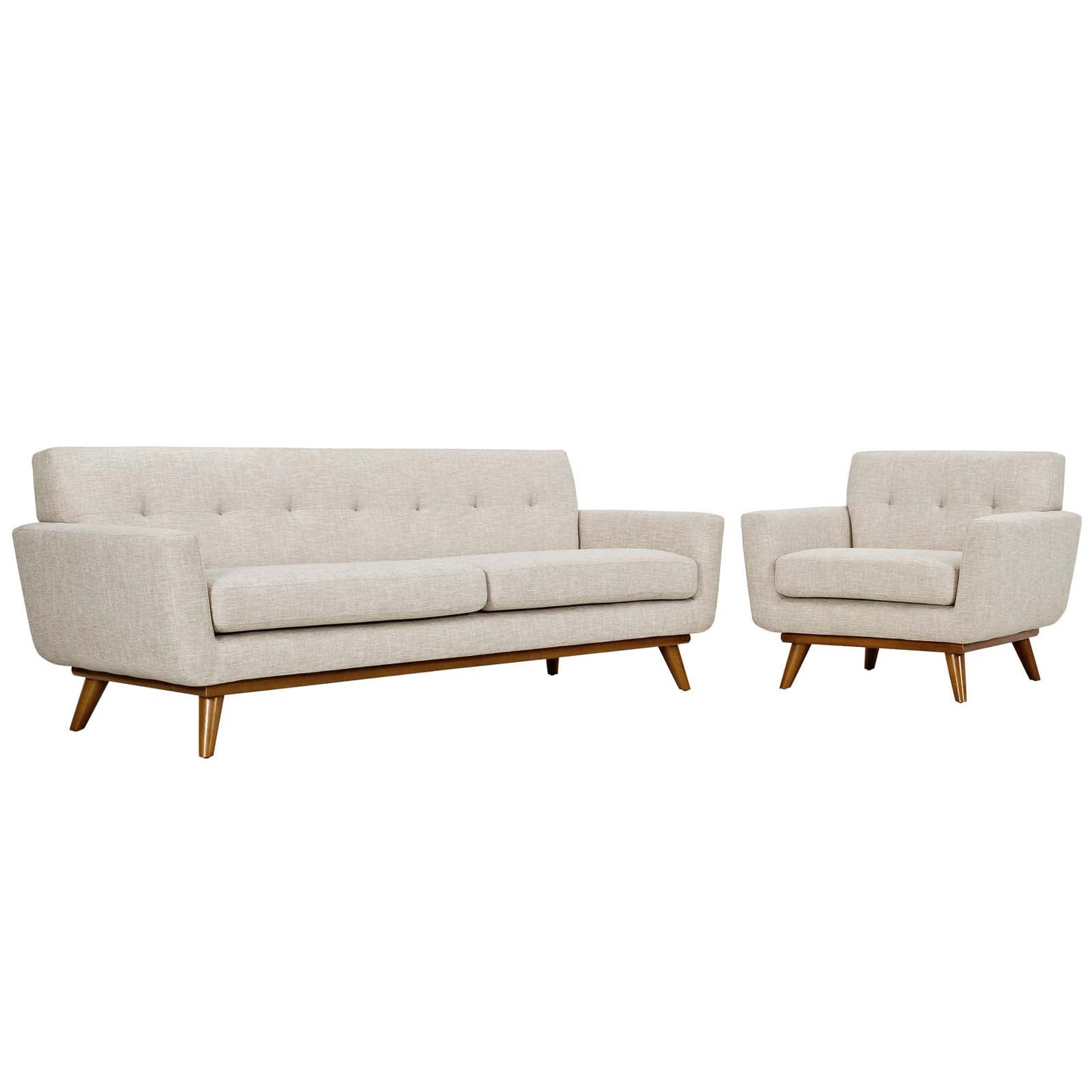 Modway Engage Armchair and Sofa - Set of 2 | Sofas