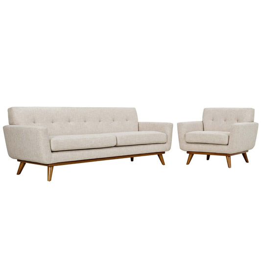 Modway Engage Armchair and Sofa - Set of 2 | Sofas
