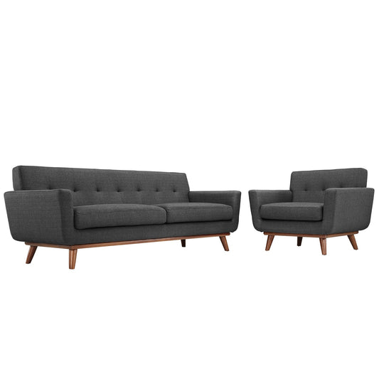 Modway Engage Armchair and Sofa - Set of 2 | Sofas | 