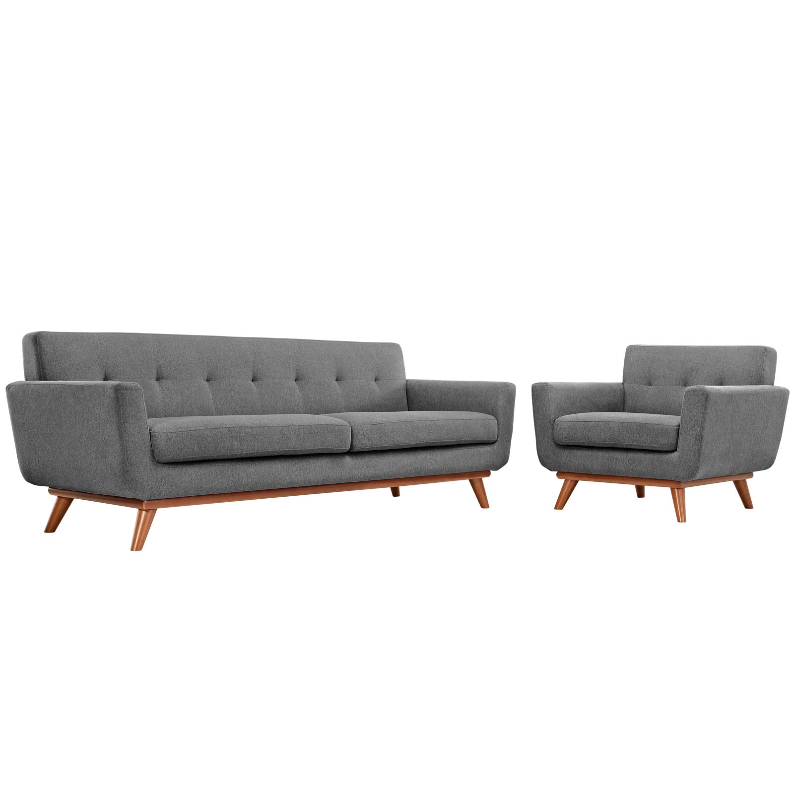 Modway Engage Armchair and Sofa - Set of 2 | Sofas | 