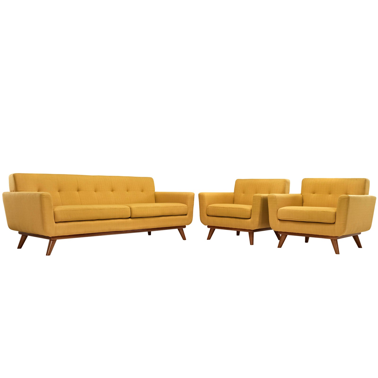 Modway Engage Armchairs and Sofa - Set of 3 | Sofas | 