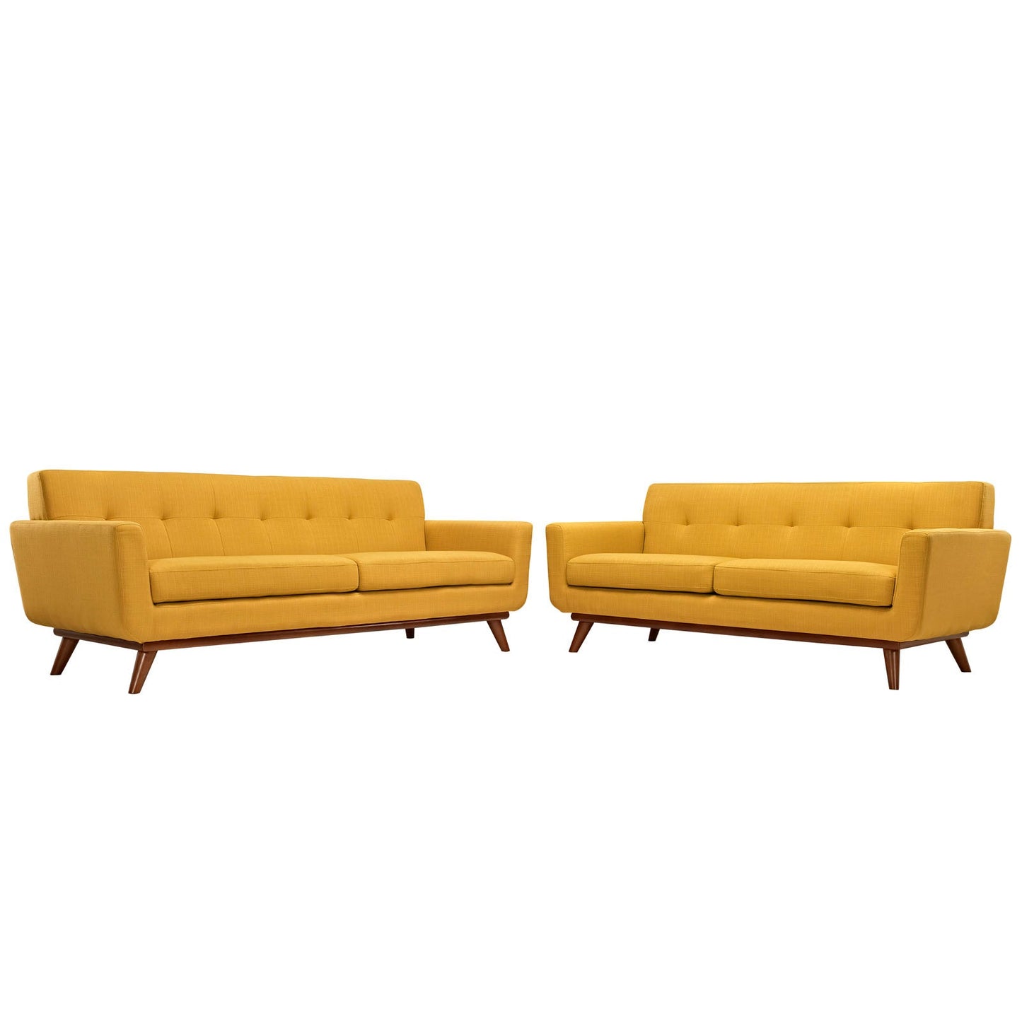 Modway Engage Loveseat and Sofa - Set of 2 - EEI-1348 | Loveseats | 