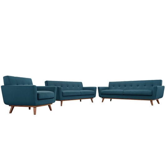 Modway Engage Sofa Loveseat and Armchair - Set of 3 - EEI-1349 | Sofa Set | 