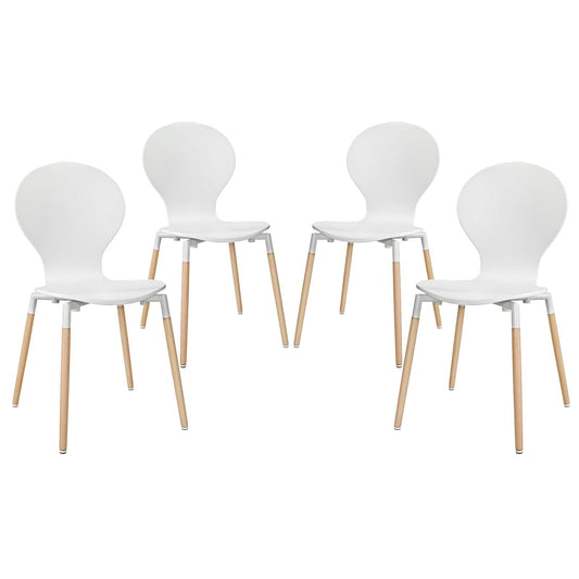 Modway Path Dining Chair - Set of 4 - EEI-1369 | Dining Chairs | Modishstore-1