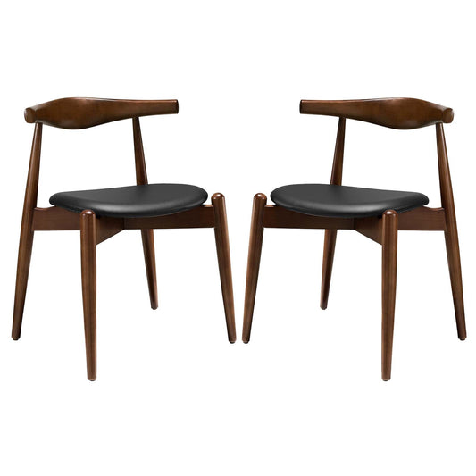 Modway Stalwart Dining Side Chairs - Set of 2 | Dining Chairs | Modishstore-5