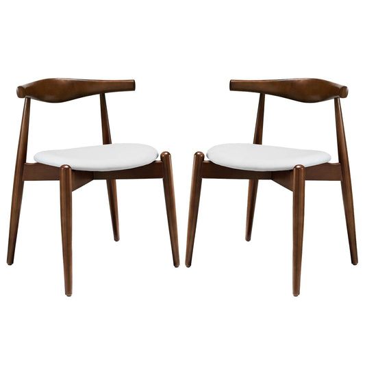 Modway Stalwart Dining Side Chairs - Set of 2 - EEI-1377 | Dining Chairs | Modishstore-1