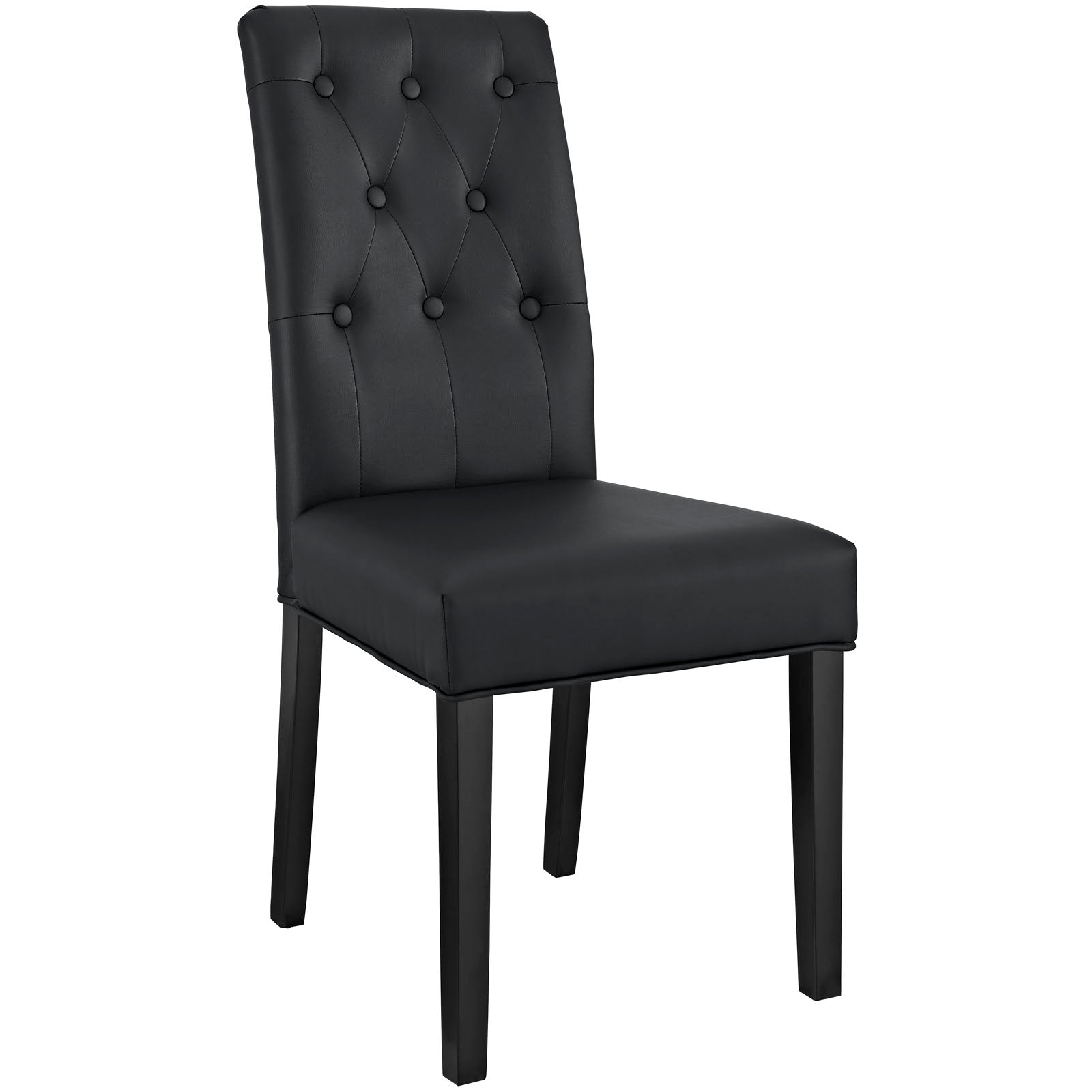 Modway Confer Dining Vinyl Side Chair | Dining Chairs | 