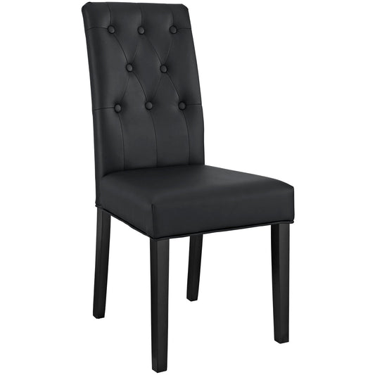 Modway Confer Dining Vinyl Side Chair | Dining Chairs | 