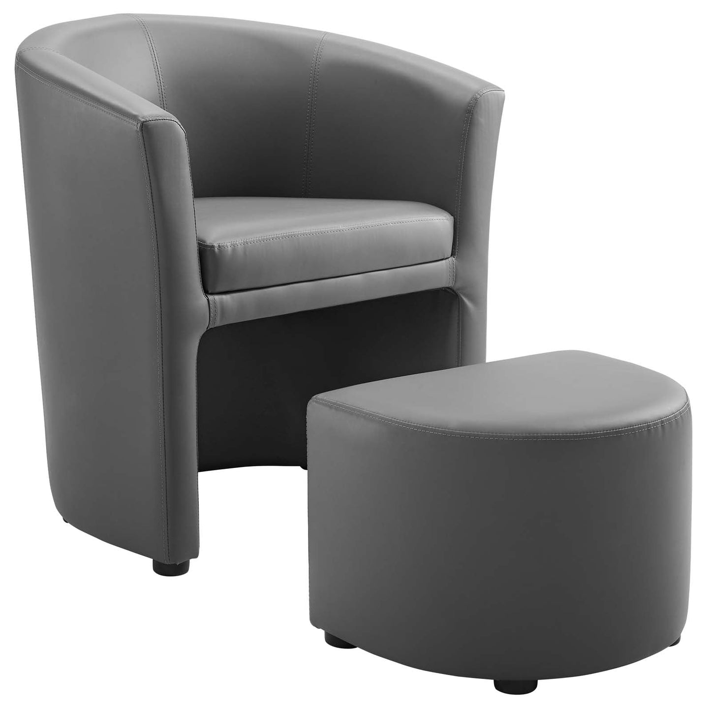 Divulge Armchair and Ottoman by Modway | Armchairs