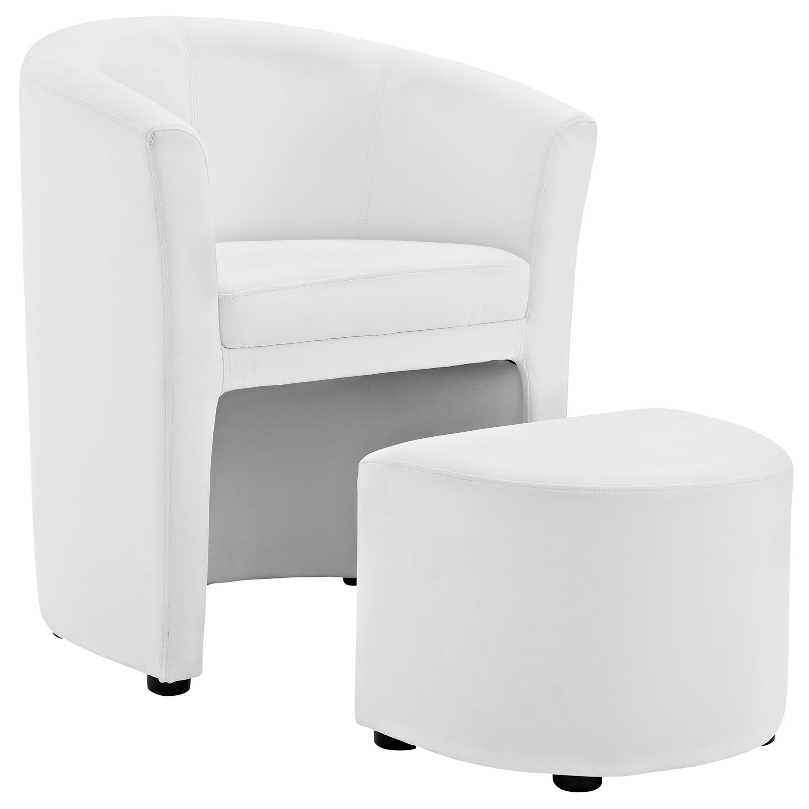 Divulge Armchair and Ottoman by Modway | Armchairs | 