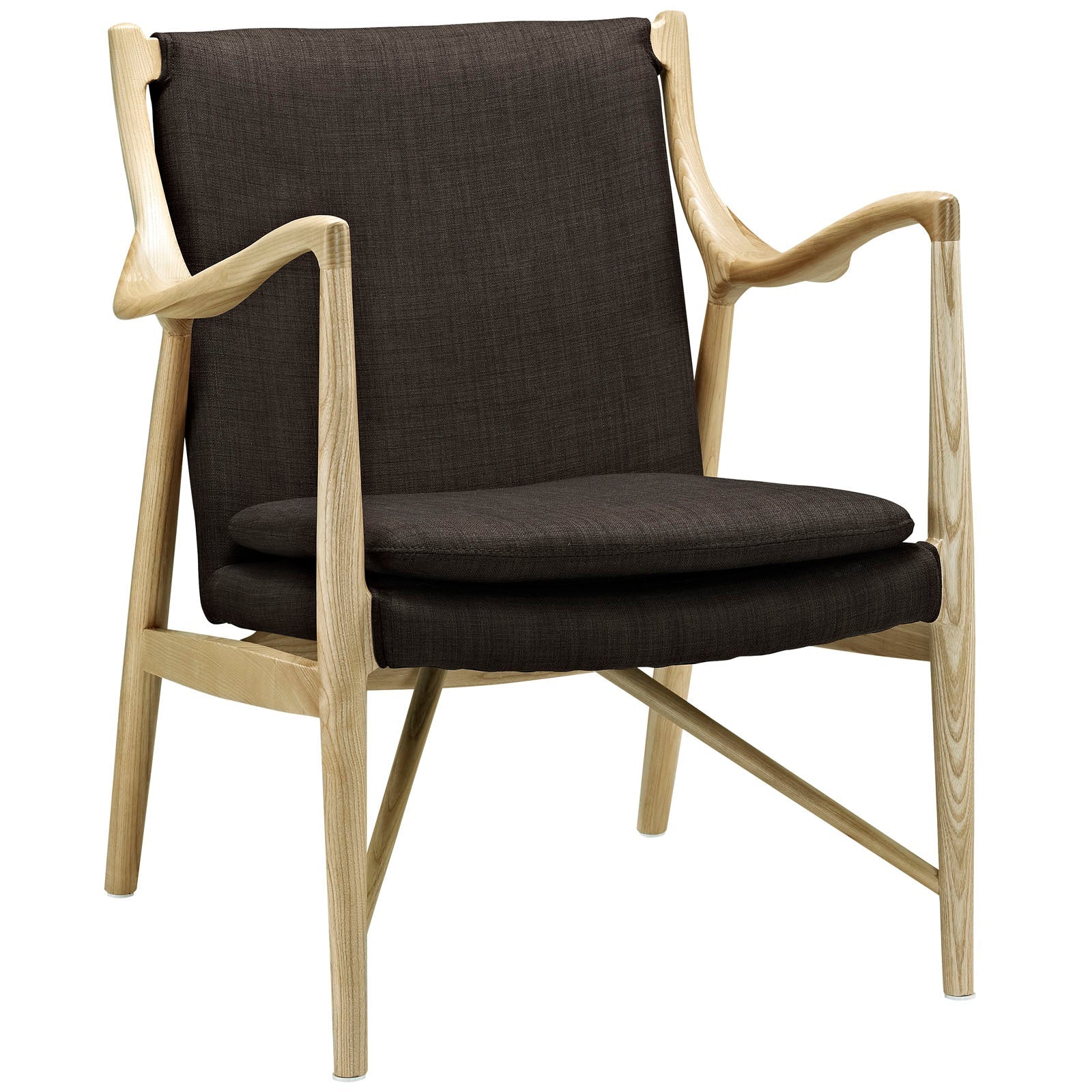Makeshift Upholstered Fabric Lounge Chair By Modway - EEI-1440 | Lounge Chairs - 2