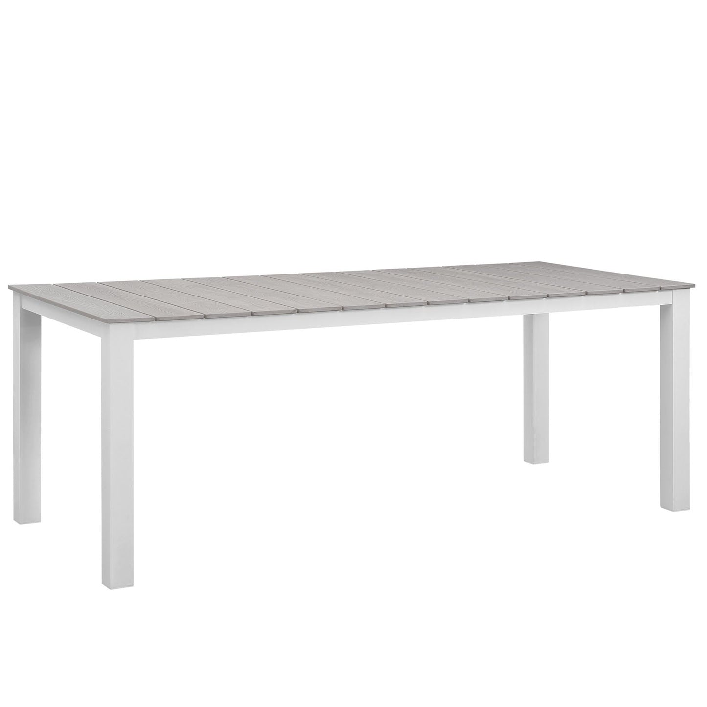 Modway Maine 80" Outdoor Patio Dining Table | Outdoor Tables | Modishstore-7