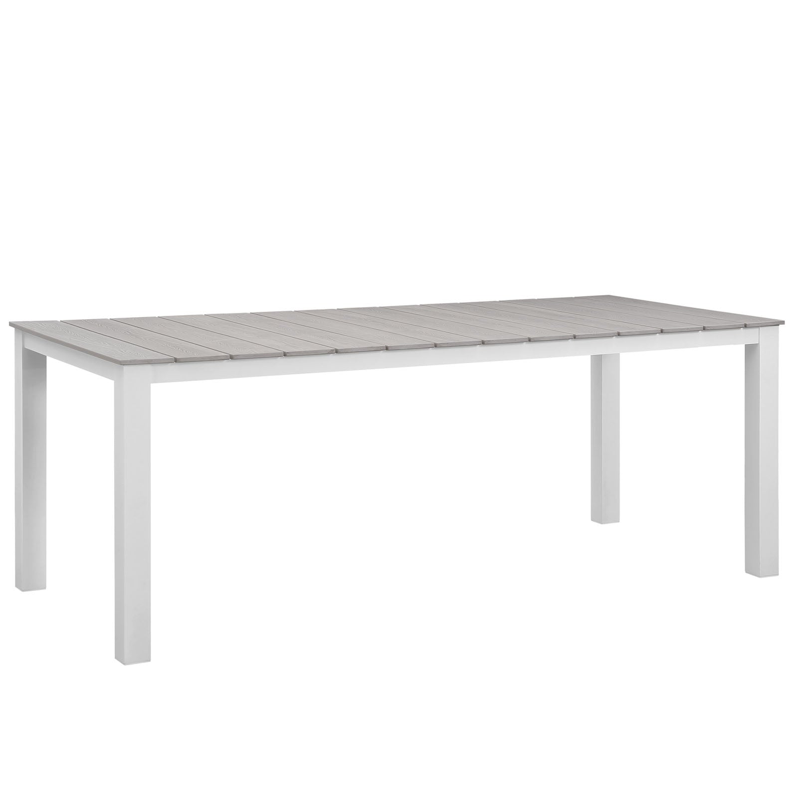 Modway Maine 80" Outdoor Patio Dining Table | Outdoor Tables | Modishstore-7