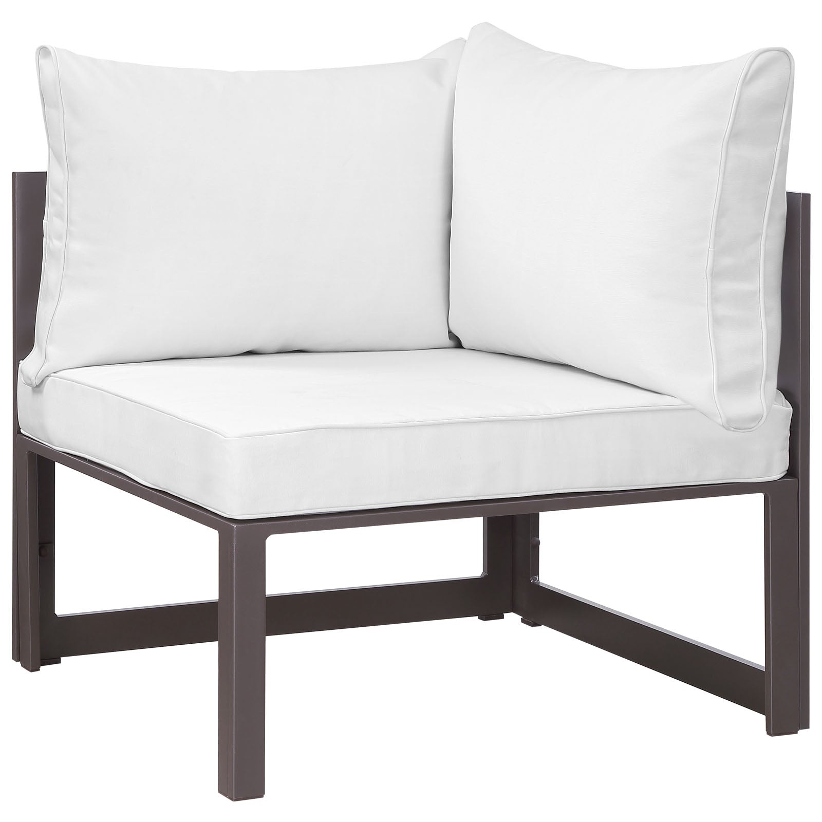 Modway Fortuna Corner Outdoor Patio Armchair | Outdoor Chairs | 