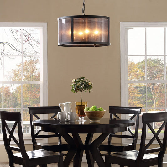 Modway Frost Chandelier - Black | Chandeliers