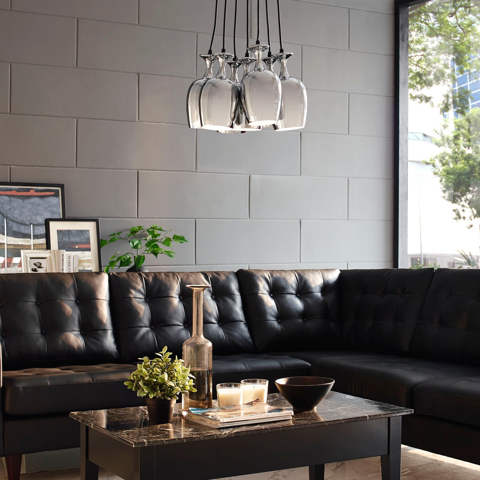 Goodwill Metal Chandelier By Modway - EEI-1585 | Chandeliers