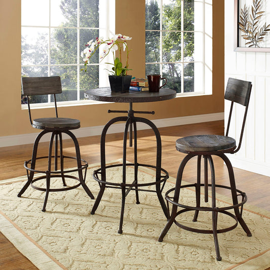 Gather 3 Piece Dining Set By Modway - EEI-1604 | Dining Sets