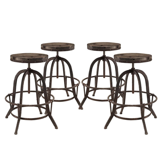 Modway Collect 4 Piece Dining Set | Dining Sets | 